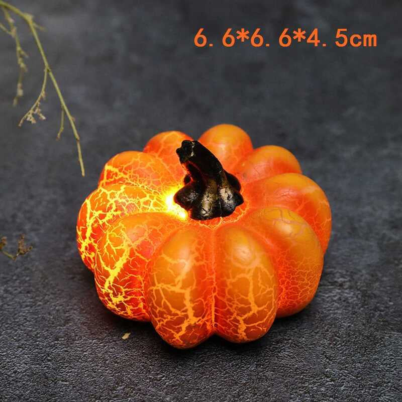 Lámpara Led De Calabaza Para Halloween, Velas Para Mesa