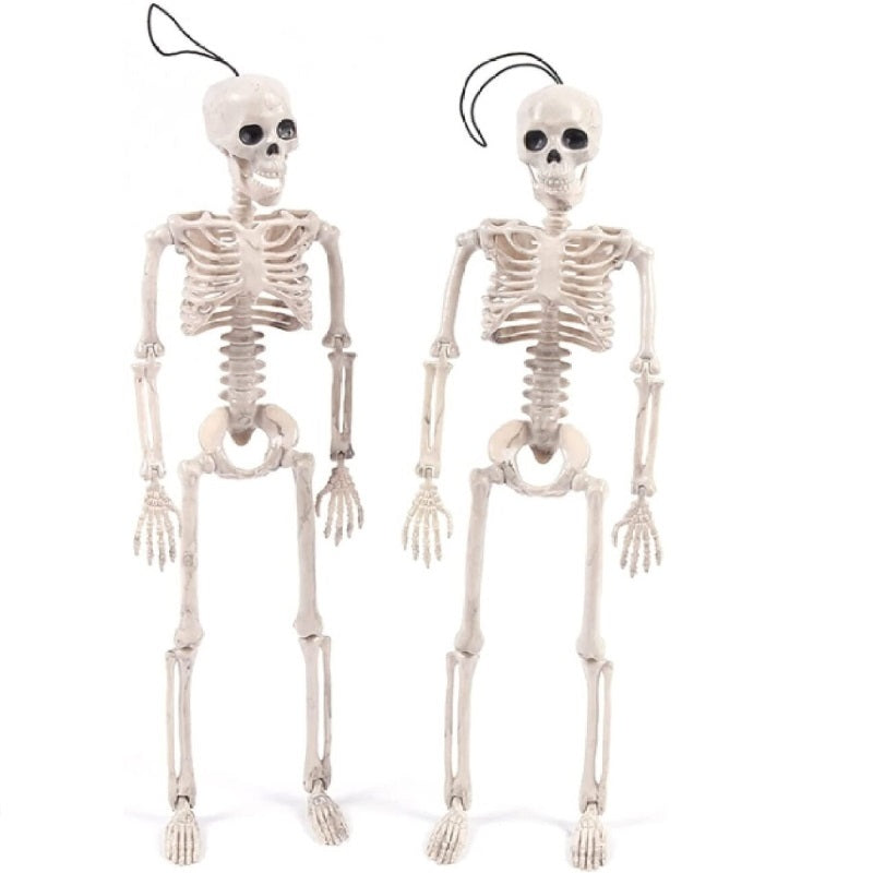 Par de aterradores Esqueletos Colgantes Para Halloween