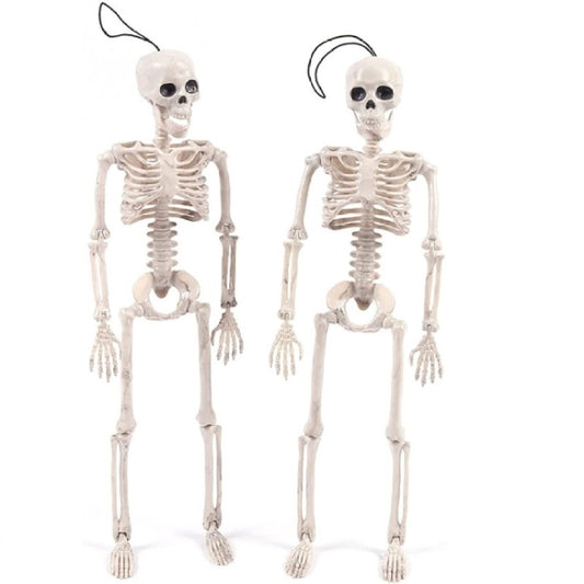 Par de aterradores Esqueletos Colgantes Para Halloween