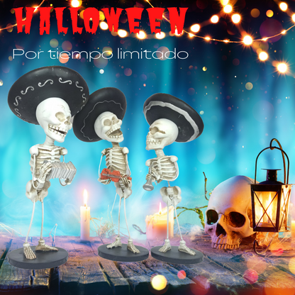 Charro Calavera Trompeta (30 CM)