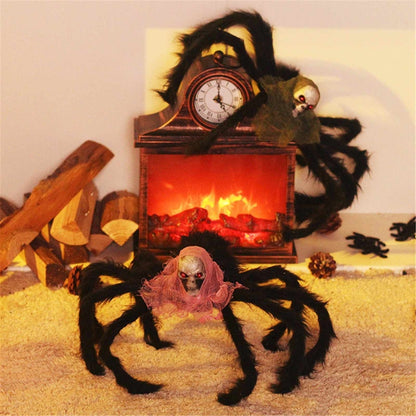 Espeluznante Araña con cabeza (55 CM)