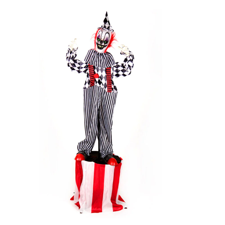 Payaso Diabólico Escenario Animatronics 180 Cm