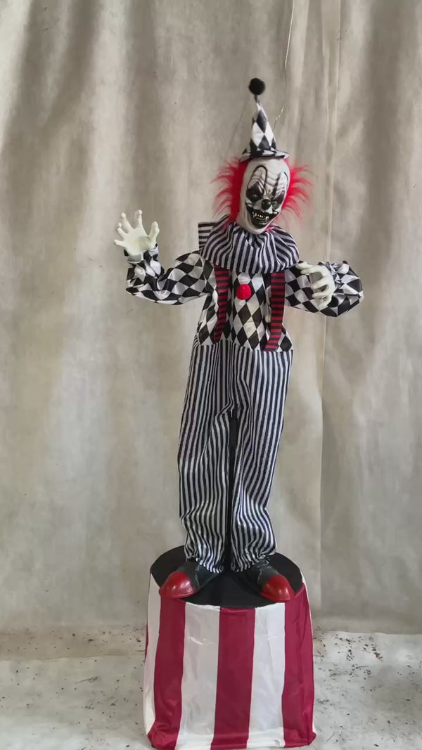 Payaso Diabólico Escenario Animatronics 180 Cm