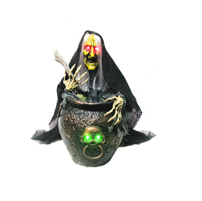 Brujita Caldera Animatronics 47 Cm Halloween