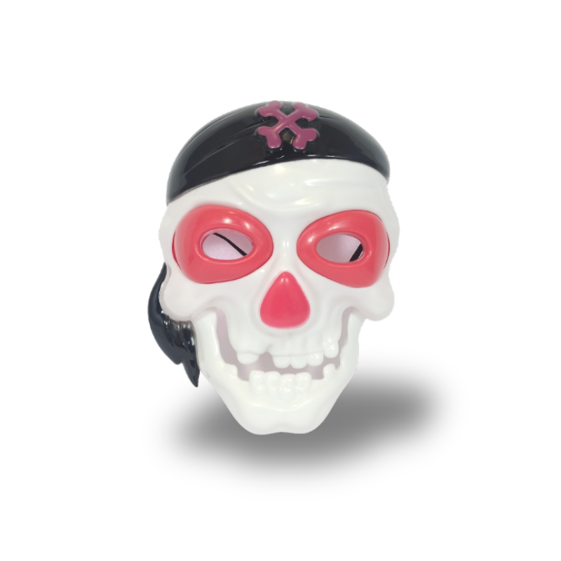Mascara con Luz Simple (Calavera Pirata)