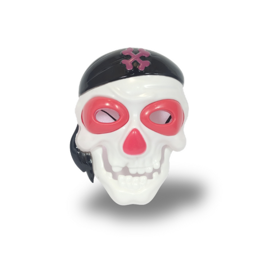 Mascara con Luz Simple (Calavera Pirata)