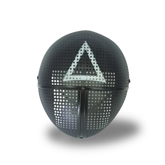 Mascara del Juego del calamar "Soldado" (Triangulo)