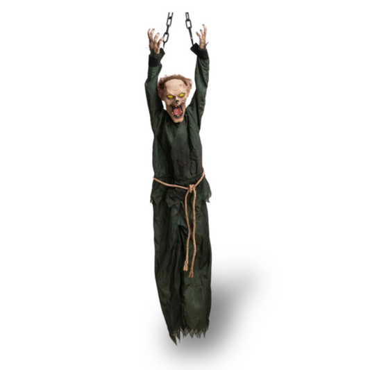 Zombie electrocutado Animatronic Halloween