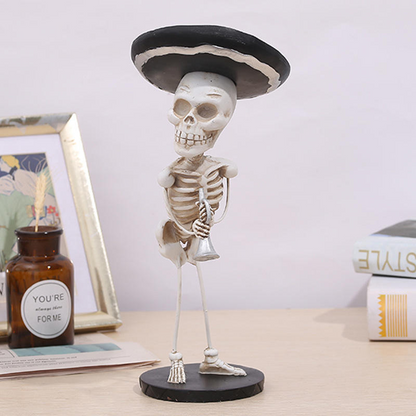 Charro Calavera Trompeta (30 CM)