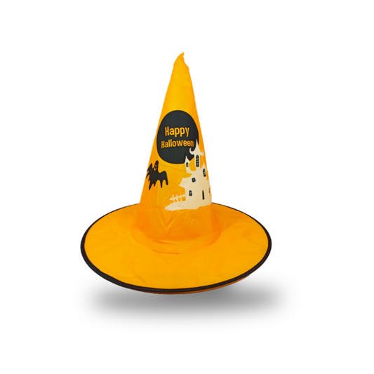 Sobrero Fluorescente Naranjo (Happy Halloween)
