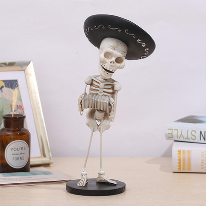 Charro Calavera Acordeón (30 CM)