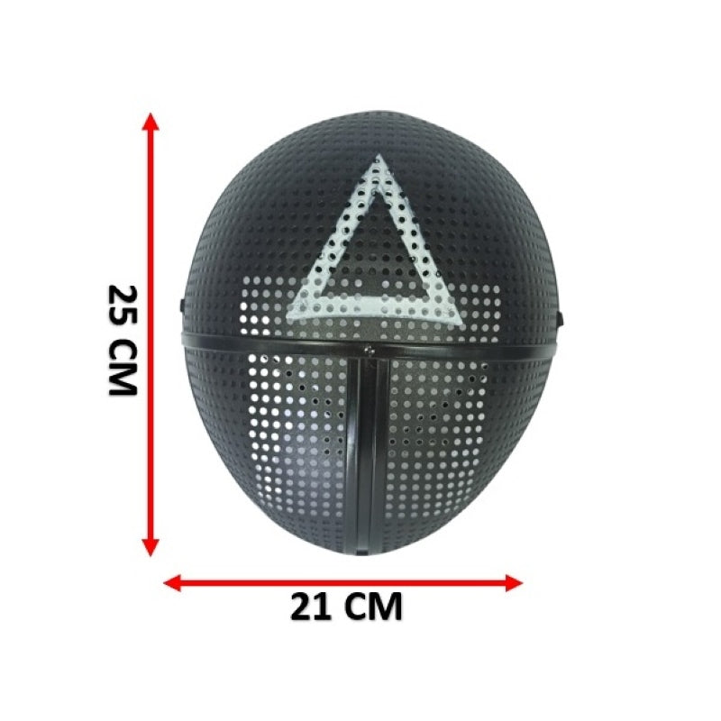 Mascara del Juego del calamar "Soldado" (Triangulo)