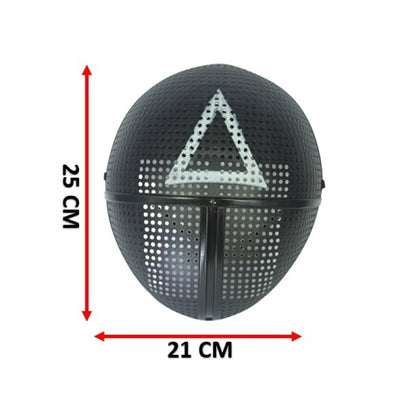 Mascara del Juego del calamar "Soldado" (Triangulo)