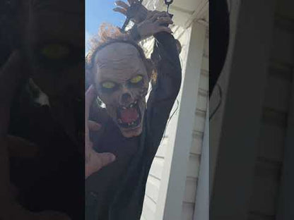 Zombie electrocutado Animatronic Halloween