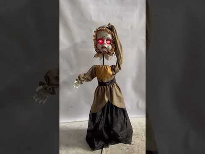 Niña Poseída Animatronics 160 Cm Halloween