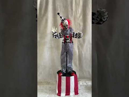 Payaso Diabólico Escenario Animatronics 180 Cm